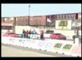 10 Second Hyundai Tiburon smokes a Toyota Supra