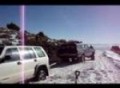 1984 Jeep Grand Wagoneer attempting to make a recovery