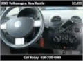 2003 Volkswagen New Beetle available from Coast To Coast Aut
