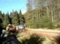 2 subarus in a row Granite City Rally 2008