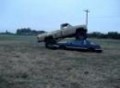 4x4 monster truck crushes cars