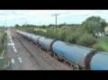 66616 on 6E54, 10:38, Kingsbury - Humber empty bogie tanks