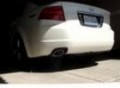 Acura TL exhaust note with mid-muffler removed