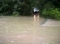 Adams croosing ending in wet feet