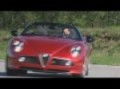 Alfa Romeo 8C Spider Meci testet den Alfa Romeo 8C Spider au