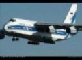 Antonov 124 and Ilyushin 96-300 Aircraft