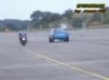 Audi 80 vs Bike
