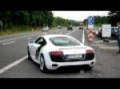 Audi R8 V10 Startup and Drivebye