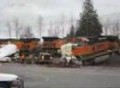 BNSF train wreck in Marysville, WA