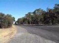 B double driving past