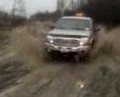 Burger putting some mud on his truck for bennys funeral