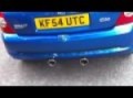 Clio 182 piper exhaust with decat on tick over