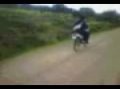 Con las motos por el campo revolucionarios