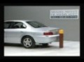 Crash Test 2002 Acura Tl (5 M.P.H) Rear into Pole IIHS