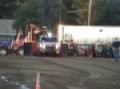 Dirty Hooker, Tony Burkhard, TTPA truck pull in Port Hope, smoken the cummins and power strokes