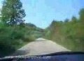 Driving through vilage eastern Serbia