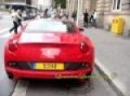 Ferrari California in Luxembourg driving around.