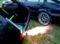 Ford Fiesta MK1 Flammenwerfer
