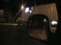 Freightliner Sitting at a Red Light