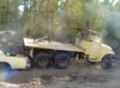 GMC Deuce and a half 6x6 car crush