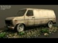 Game Art Old Ford Van