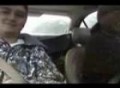 In the Car-----being goofy!!!!
