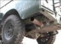 Land Rover V8 with new exhaust Mod