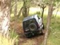 Landrover Discovery in the bottom section of VB Gultch at The Springs 4x4 Park
