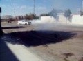 Leon Styles drifting his rear drive Subaru STi
