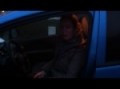 Lisette testing the Peugeot Ion electric car