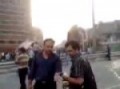 Man shot by Basij militia during post election protests - Iran Tehran 20 June 2009
