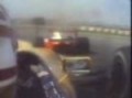 Mansell tries to overtake Senna at Interlagos but...
