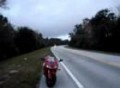 Me doing a 1st gear wheelie
