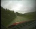 Mid Wales Stages in car
