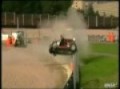 Mini Cooper Full Flip Racing Crash