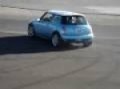 Mini Cooper braking excercise at Spring Mountain Motorsports Ranch in Pahrump, NV