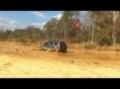 Mudding backwards in Jeep Grand Cherokee - WJ.wmv