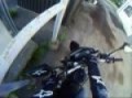 My boring commute on a fun bike. A Kawasaki KLX250SF Super Moto. Gopro ...