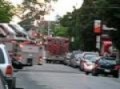 Old Montreal Fire Truck Freightliner Ladder Answering call