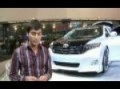 Omar Barragan Presenting the New Toyota Venza - Los Angeles Auto Show
