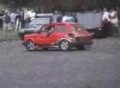 Palenie gumy fiat 126p maluch