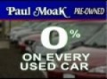 Paul Moak Used Car Sales Event