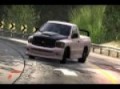 Pink Dodge Ram Drifting