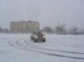 Playing in the snow storm of 06