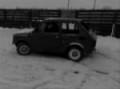 Polski Fiat 126p 1977r - zimowe treningi
