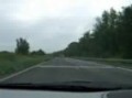 Porsche 996 turbo cabrio in de remmen
