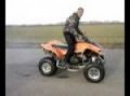 Quad KFX 700 Burnout