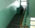 Rajd na ?awce po schodach xD