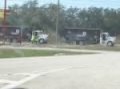 Republic Waste Services Recycling Trucks Orlando, FL 1-16-09