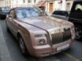 Rolls Royce Drophead with gold spirit of ecstasy.flv